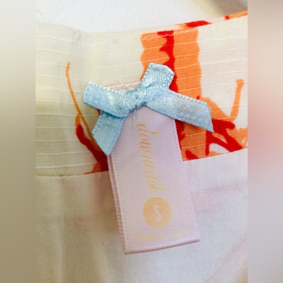 Downeast Lobster print lined dress size small - Picture 5 of 6